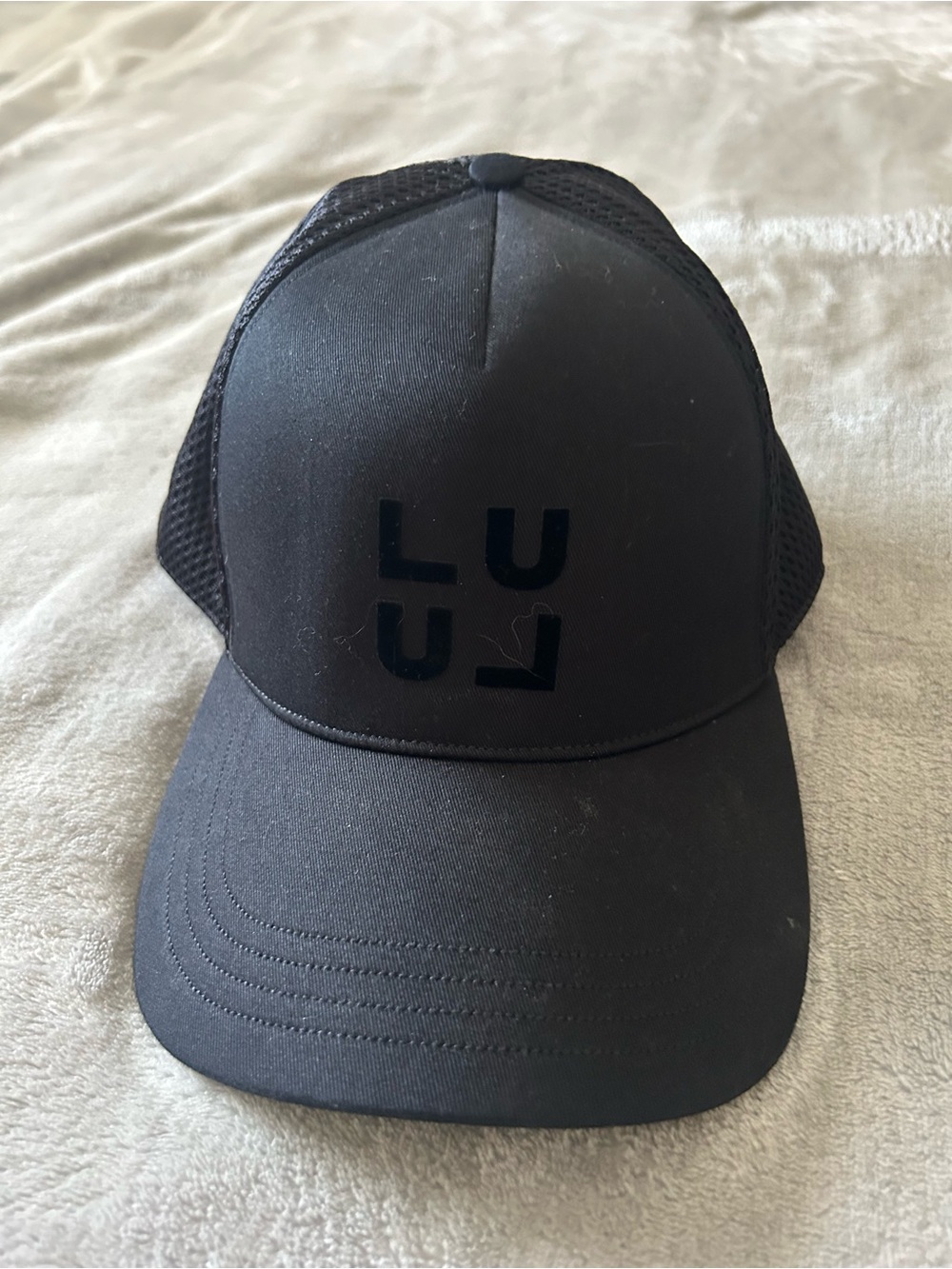 Black lululemon stack Hat